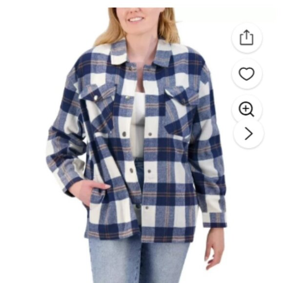 HFX Jackets & Blazers - Women’s HFX Shirt Jacket Shacket size XXL